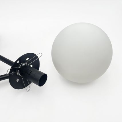 Brilagi - Vetro di ricambio per lampadario e lampada MALIVA E14, diam. 13 cm, bianco
