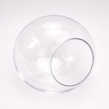 Brilagi - Vetro di ricambio per lampadario e lampada MALIVA E14, diametro 13 cm, trasparente