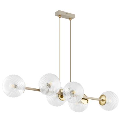 Brilagi - Vetro di ricambio universale STELLA E27 Ø 15 cm trasparente/oro