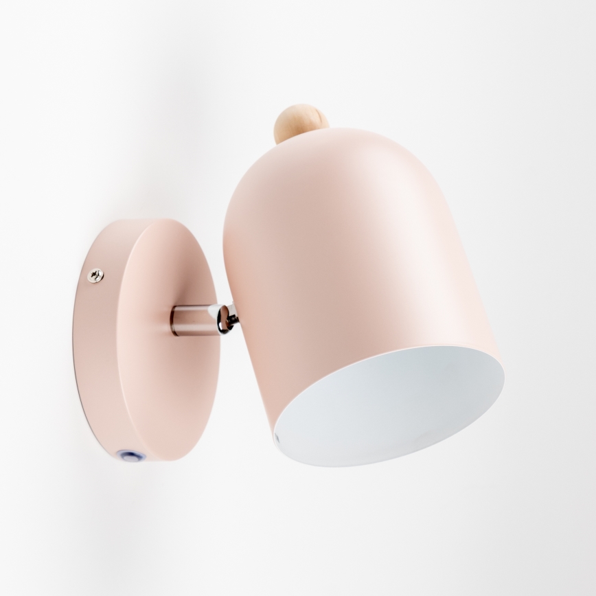 Brilagi - Wand-Spot GALLION 1xE27/15W/230V, rosa
