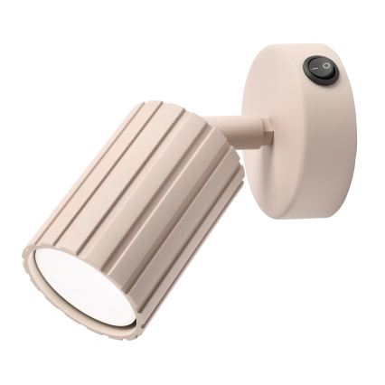 Brilagi - Wand-Spotleuchte CRISPINA 1xGU10/10W/230V beige