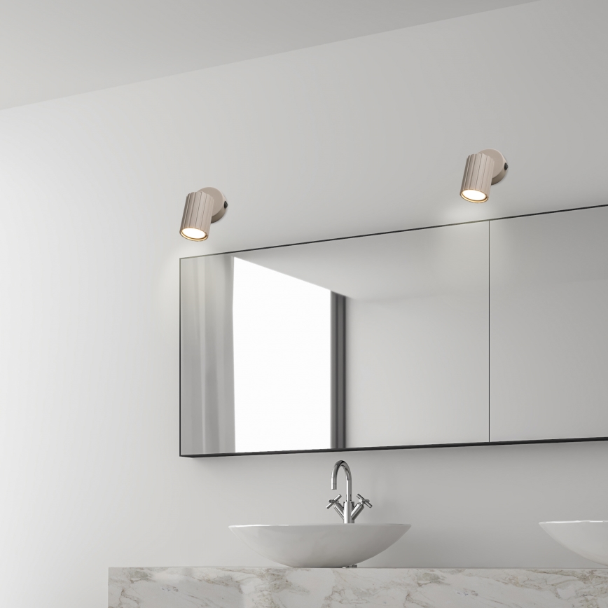 Brilagi - Wand-Spotleuchte CRISPINA 1xGU10/10W/230V beige