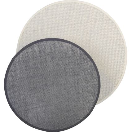 Brilagi - Wandleuchte CIRCLES 1xE27/60W/230V Ø 35 cm creme/grau