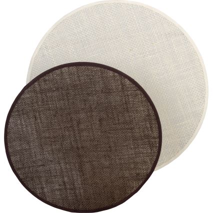 Brilagi - Wandleuchte CIRCLES 1xE27/60W/230V Ø 35 cm cremefarben/braun