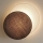 Brilagi - Wandleuchte CIRCLES 1xE27/60W/230V Ø 45 cm cremefarben/braun