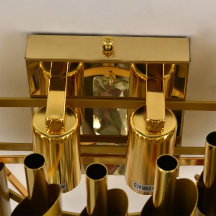 Brilagi - Wandleuchte ECLIPSE 2xE14/10W/230V goldfarben