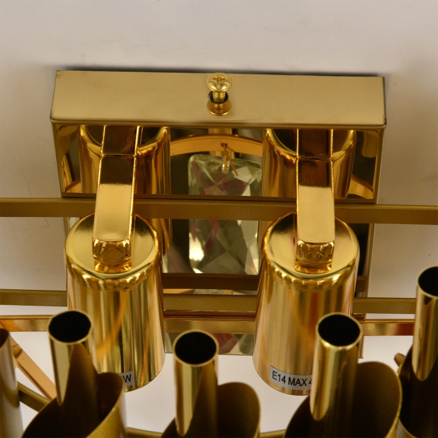 Brilagi - Wandleuchte ECLIPSE 2xE14/10W/230V goldfarben