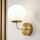 Brilagi - Wandleuchte MALIVA 1xE14/15W/230V gold/weiß