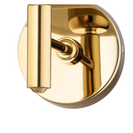 Brilagi - Wandleuchte MONTE 1xE27/15W/230V beige/goldfarben