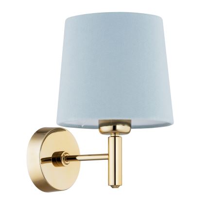 Brilagi - Wandleuchte MONTE 1xE27/60W/230V blau/gold