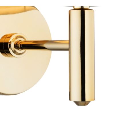Brilagi - Wandleuchte MONTE 1xE27/60W/230V blau/gold