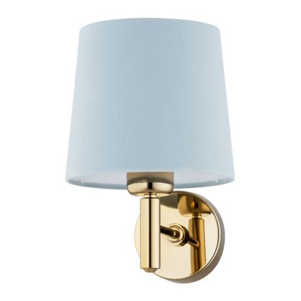 Brilagi - Wandleuchte MONTE 1xE27/60W/230V blau/gold