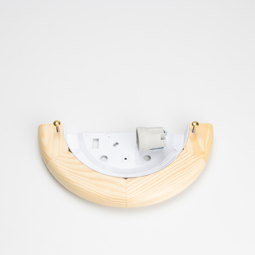 Brilagi - Wandleuchte ORBIS 1x E27/60W/230V 30 cm Kiefer