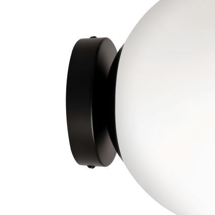 BRILAGI - Wandleuchte POLOS 1xE27/40W/230V Ø 20 cm schwarz