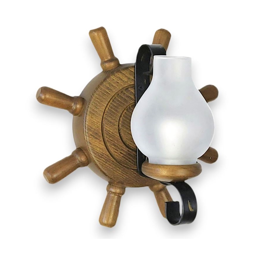 Brilagi - Wandleuchte TIMONA 1xE14/40W/230V Buche/Walnuss