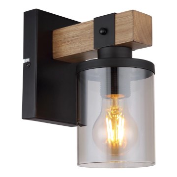 Brilagi - Wandleuchte VISTA 1xE27/60W/230V Eiche
