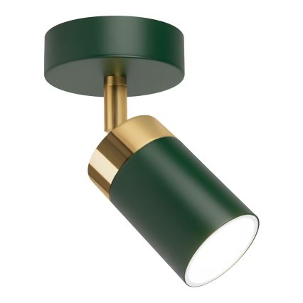 Brilagi - Wandstrahler POKER 1xGU10/25W/230V grün/golden