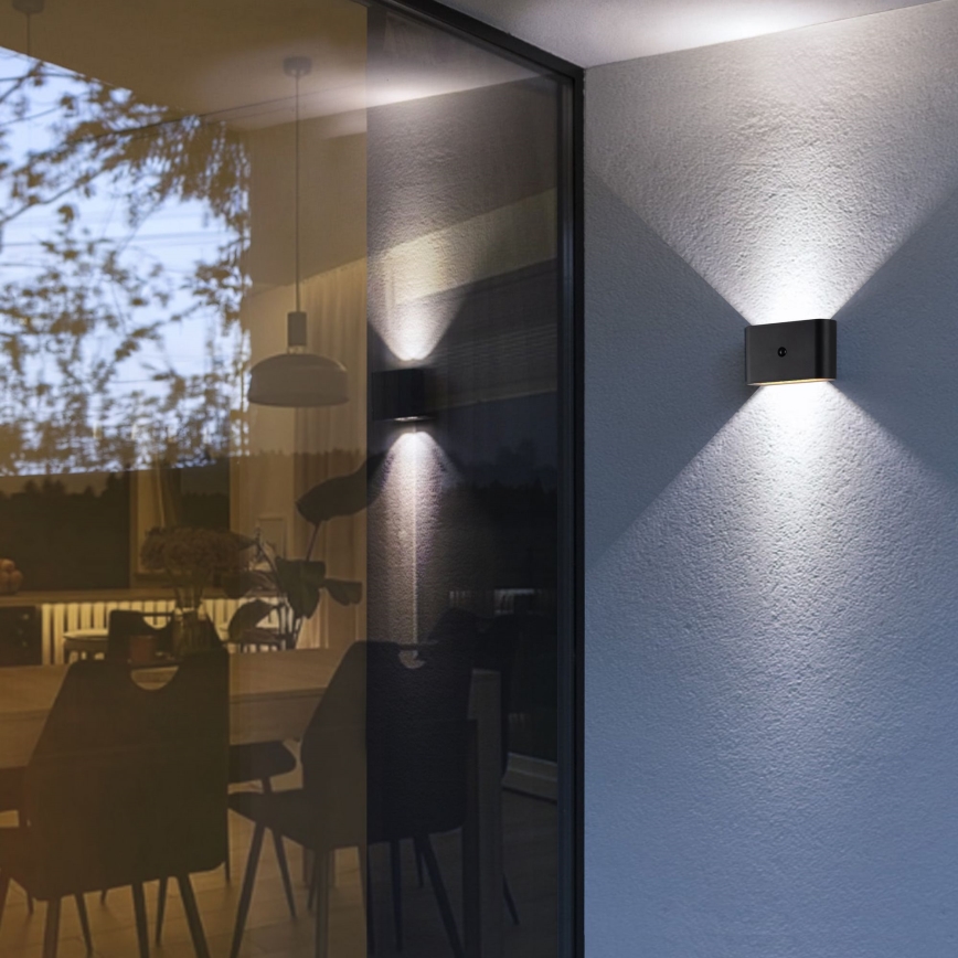 Brillante - Lampada da parete ricaricabile per esterni con sensore XINO LED/3W/5V IP44