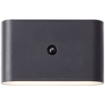Brillante - Lampada da parete ricaricabile per esterni con sensore XINO LED/3W/5V IP44