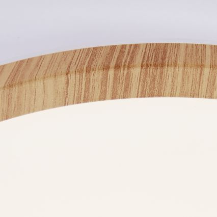 Brillante - Lampada da soffitto LED dimmerabile TUCO LED/20W/230V Ø 29,5 cm bianco/beige