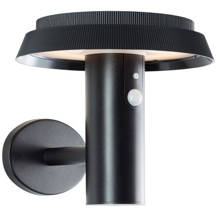 Brilliant - Applique a LED solare con sensore ALVERO LED/4W/3,7V IP44