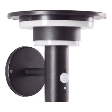 Brilliant - Applique a LED solare con sensore GARVINA LED/3W/3,7V IP44 nero