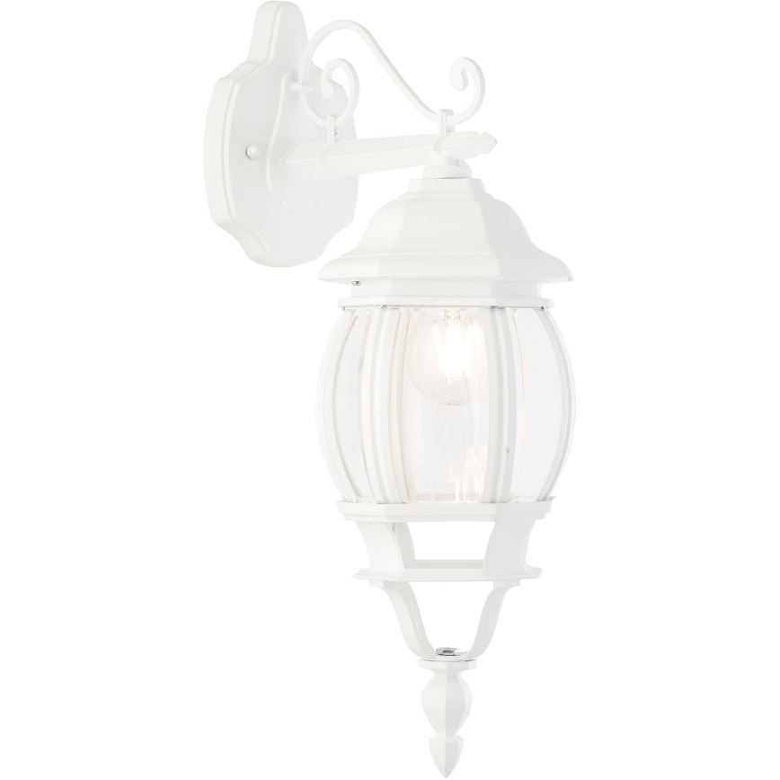 Brilliant - Applique da esterno ISTRIA 1xE27/60W/230V IP23 bianco