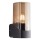 Brilliant - Applique da esterno MINOU 1xE27/10W/230V IP44 nero/fumé