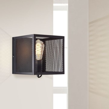 Brilliant - Applique MAZE 1xE27/40W/230V nero