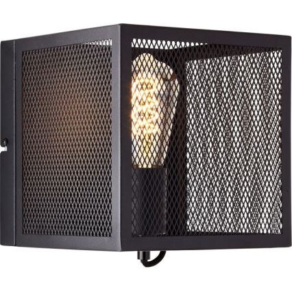 Brilliant - Applique MAZE 1xE27/40W/230V nero