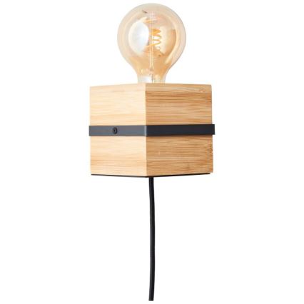 Brilliant - Applique murale BENNY 1xE27/40W/230V bambou