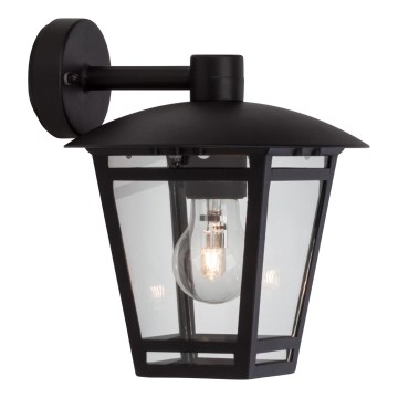 Brilliant - Applique murale d'extérieur RILEY 1xE27/40W/230V IP44 noir