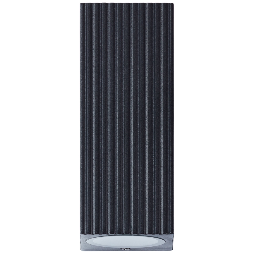Brilliant - Applique murale extérieure JELANI 2xGU10/10W/230V IP44 noir