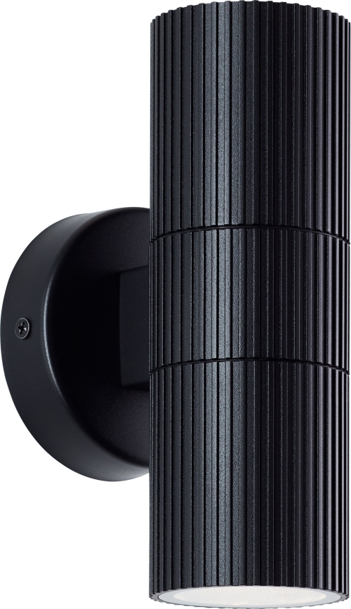 Brilliant - Applique murale extérieure KEOLA 2xGU10/10W/230V IP44 noir