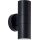 Brilliant - Applique murale extérieure KEOLA 2xGU10/10W/230V IP44 noir