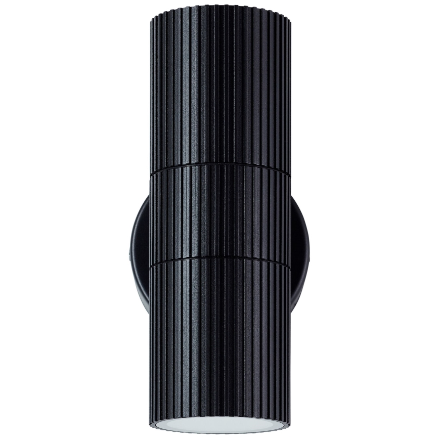 Brilliant - Applique murale extérieure KEOLA 2xGU10/10W/230V IP44 noir