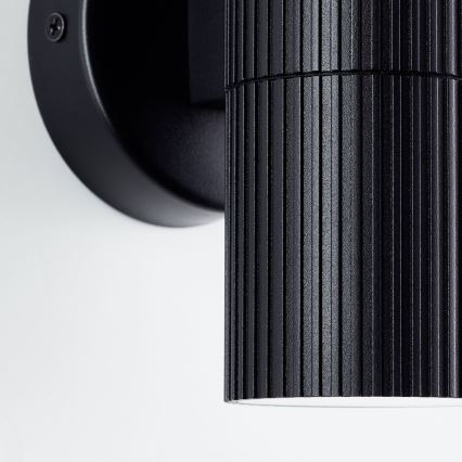 Brilliant - Applique murale extérieure KEOLA 2xGU10/10W/230V IP44 noir