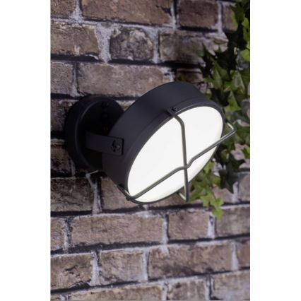 Brilliant - Applique murale extérieure NYX LED/10W/230V IP44 anthracite