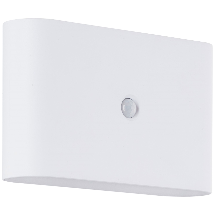 Brilliant - Applique murale extérieure rechargeable avec détecteur XINO LED/3W/5V 3600 mAh IP44 blanc
