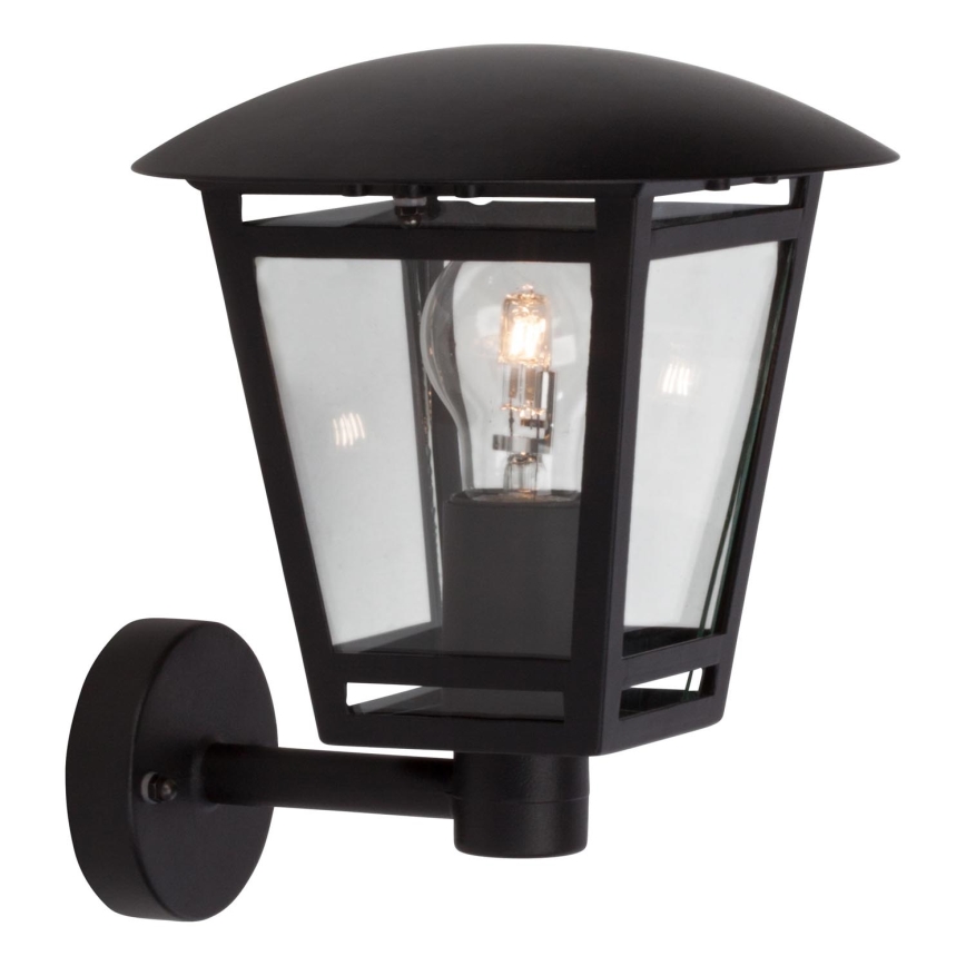 Brilliant - Applique murale extérieure RILEY 1xE27/40W/230V IP44 noire