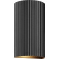 Brilliant - Applique murale UNDULA 2xGU10/10W/230V noir