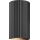 Brilliant - Applique UNDULA 2xGU10/10W/230V nero