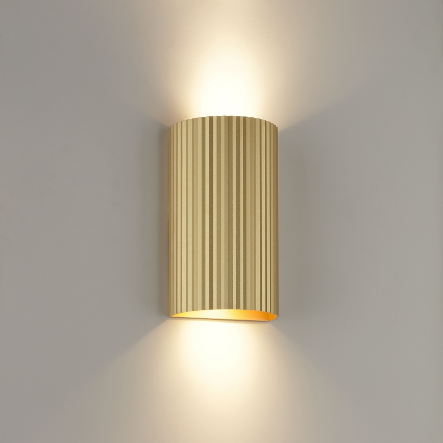 Brilliant - Applique UNDULA 2xGU10/10W/230V oro