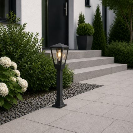 Brilliant - Außenleuchte WESTDLIFF 1xE27/20W/230V 73,4 cm IP44 anthrazit