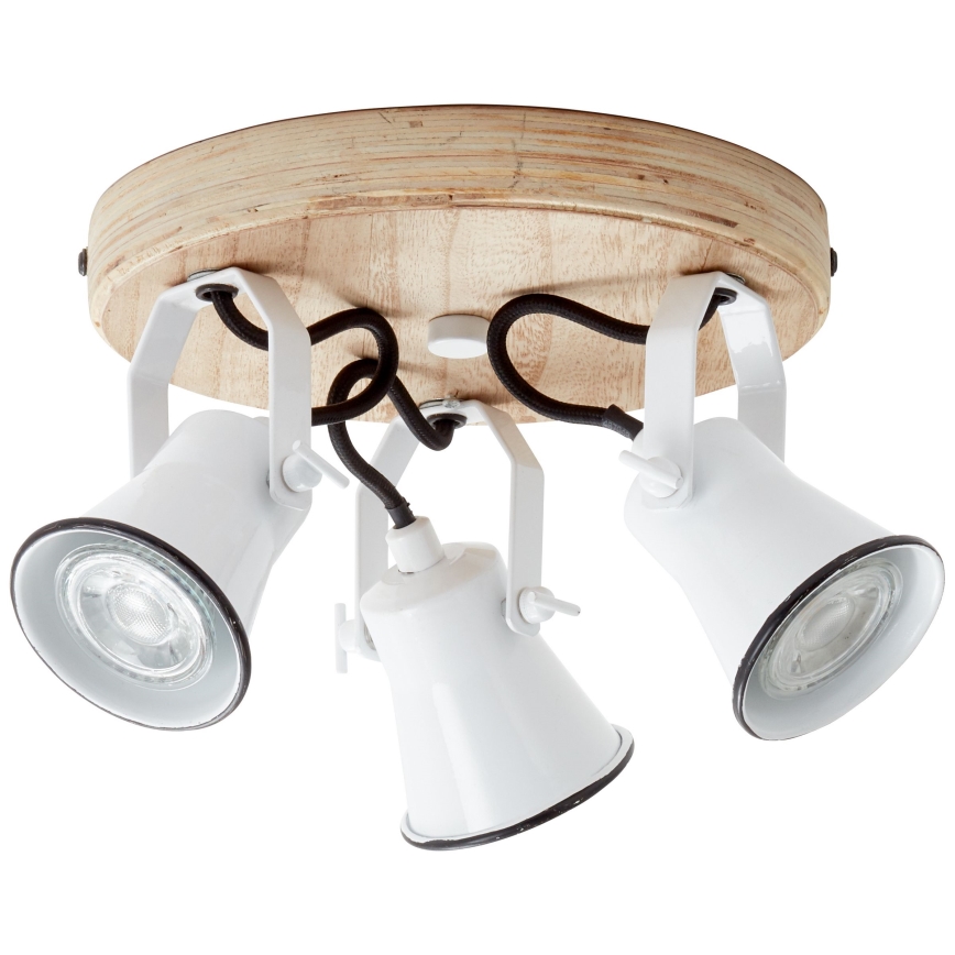 Brilliant - Deckenstrahler SEED 3xGU10/5W/230V weiß/beige