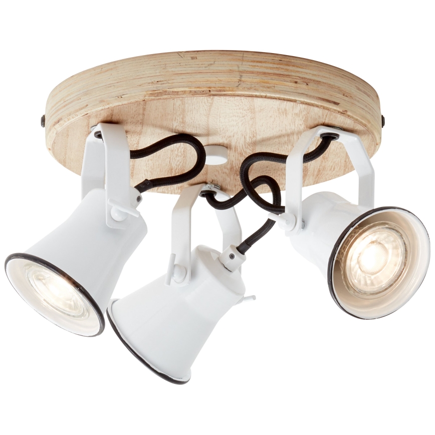 Brilliant - Deckenstrahler SEED 3xGU10/5W/230V weiß/beige