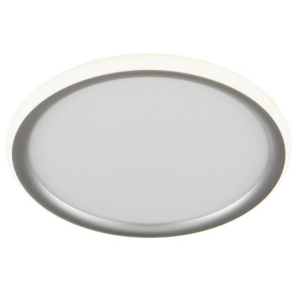 Brilliant - dimmbare LED-Deckenleuchte CARLOZ LED/16W/230V Ø 30 cm weiß/grau