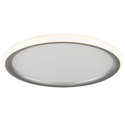 Brilliant - dimmbare LED-Deckenleuchte CARLOZ LED/16W/230V Ø 30 cm weiß/grau