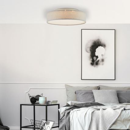 Brilliant - Dimmbare LED-Deckenleuchte BASKA LED/12W/230V d 38 cm 3000K