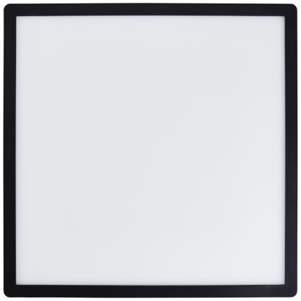 Brilliant - LED-dimmbare Deckenleuchte SORELL LED/24/230V 3000-6500K 42x42 cm schwarz + Fernbedienung